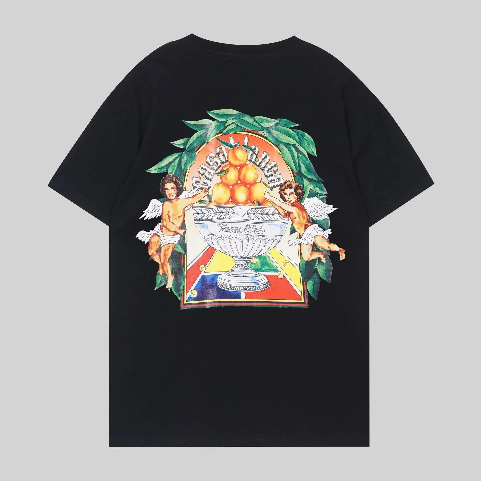 g1112胸前印花黑