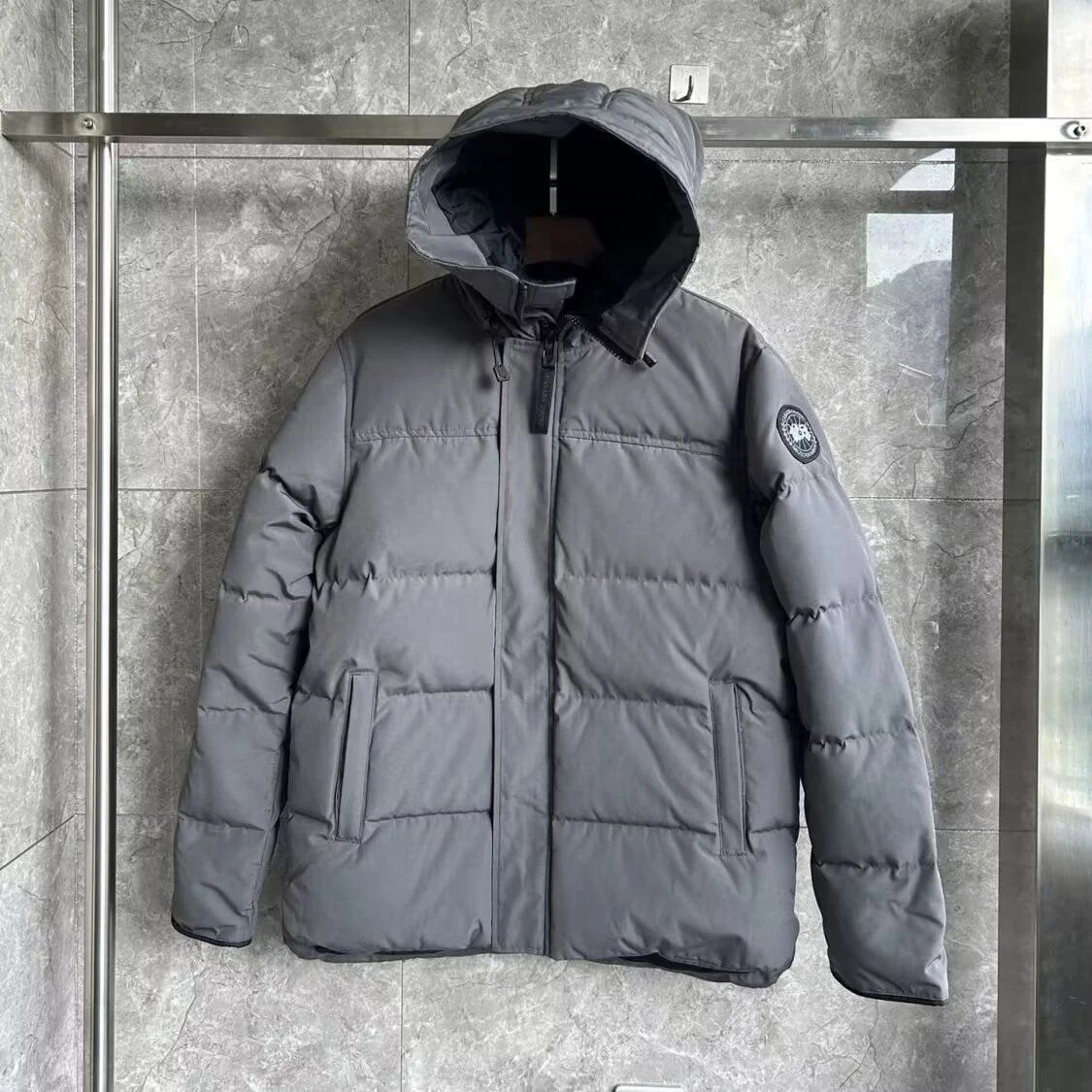 Goose石墨灰Black logo